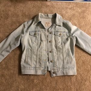 Light wash jean jacket